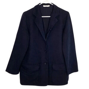 Table Eight Australia Dark Navy Blue Blazer Suit Jacket Womens 6 Small